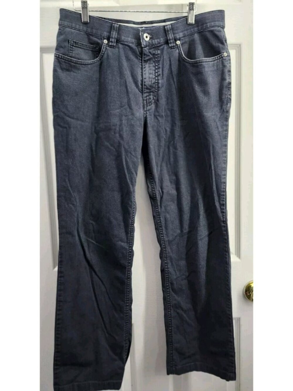Hiltl  Mens Jean ZE 700 Sz 32 Stretch Black Denim